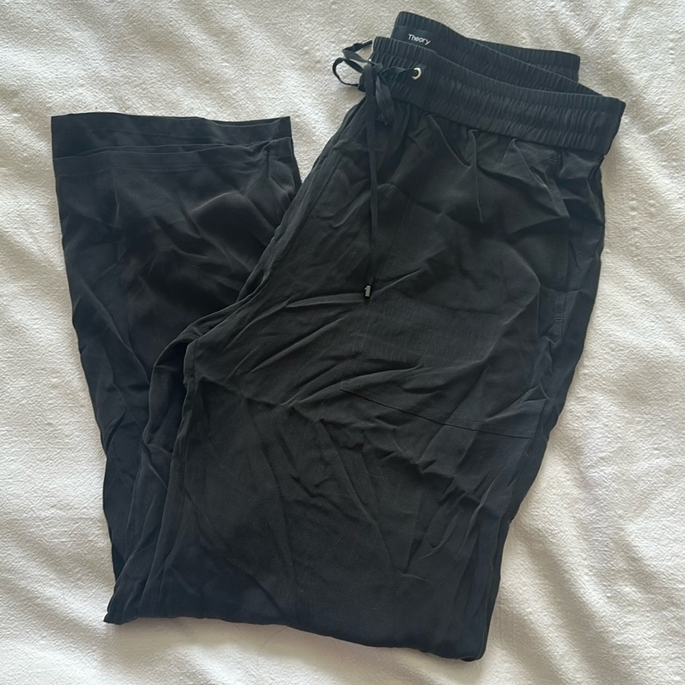 Theory silk pants